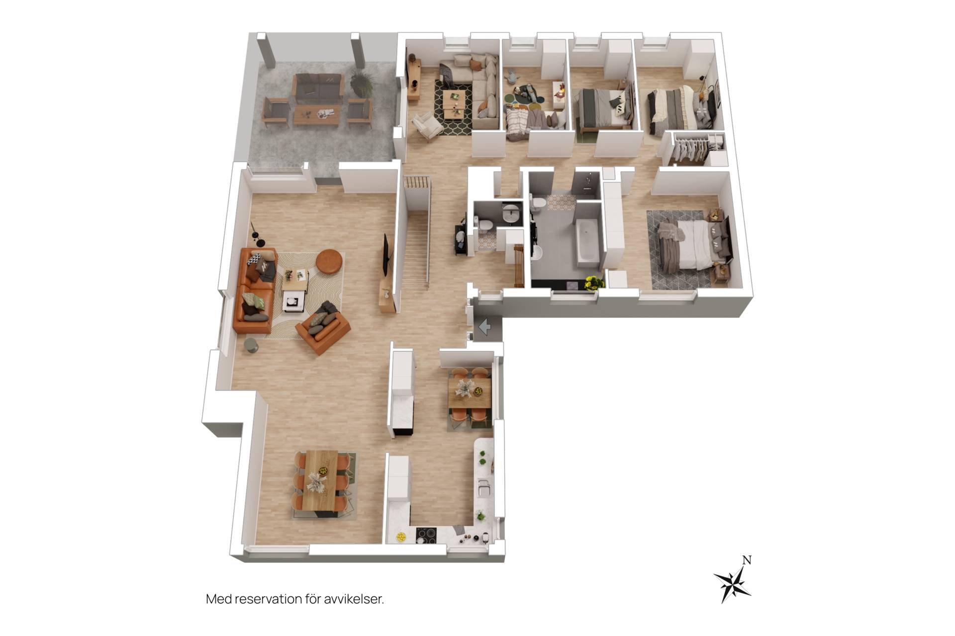 7 rum Villa på Esbjörnsgatan 5 Sörby Örebro kommun - bild 38