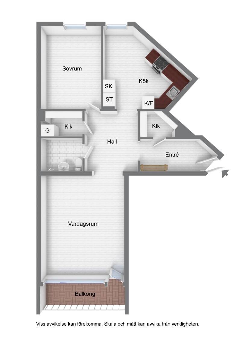2 rum Lägenhet på Jarlagatan 26 Skara Skara kommun - bild 23