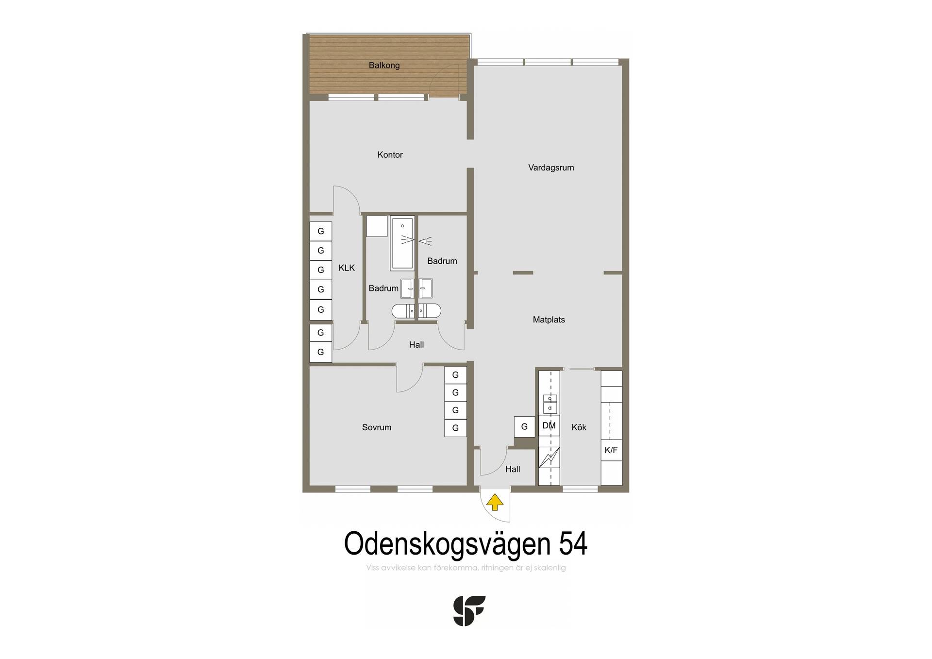 4 rum Lägenhet på Odenskogsvägen 54 Odenskog Östersunds kommun - bild 21