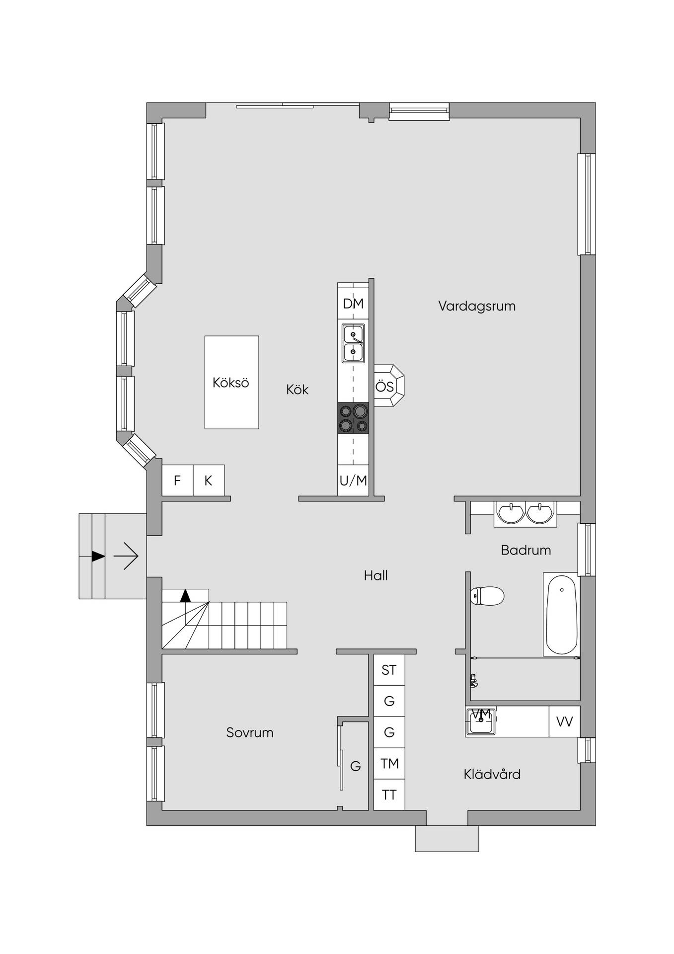 6 rum Villa på Svedjevägen 4 Bollstanäs Upplands Väsby kommun - bild 45