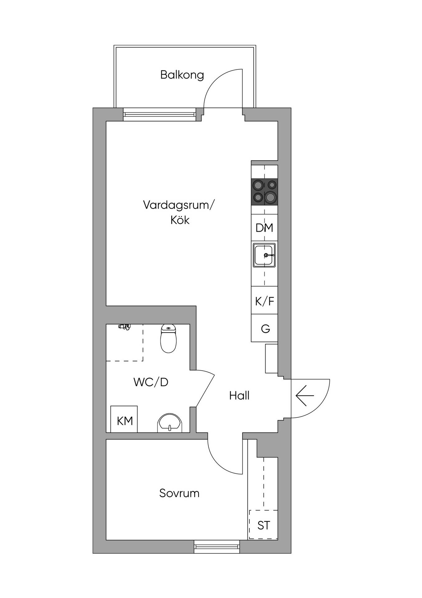 2 rum Lägenhet på Gaffelseglet 35 VEGA Haninge kommun - bild 28