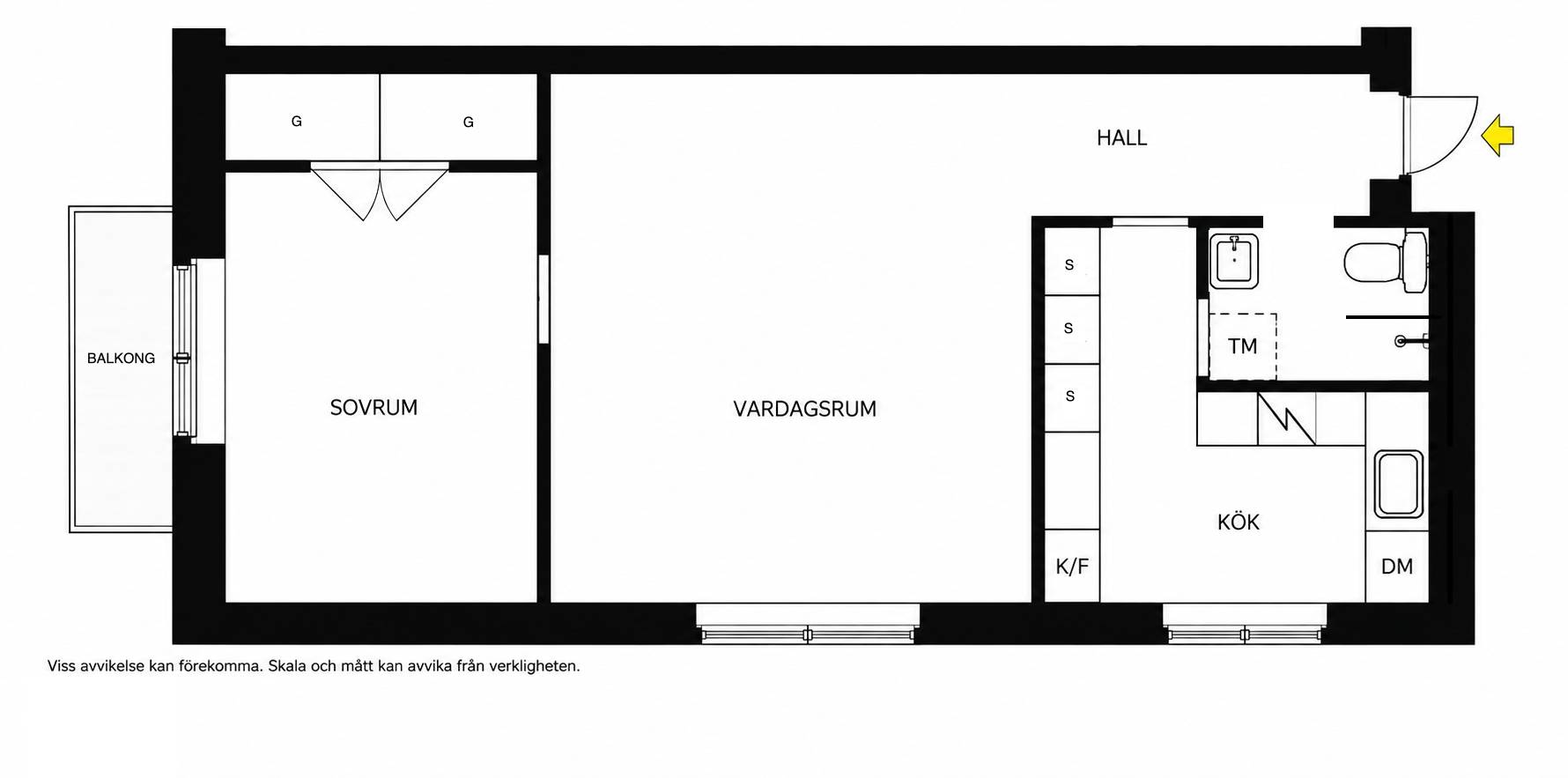 2 rum Lägenhet på Gesundaplan 55, Högst upp Traneberg Stockholms kommun - bild 17