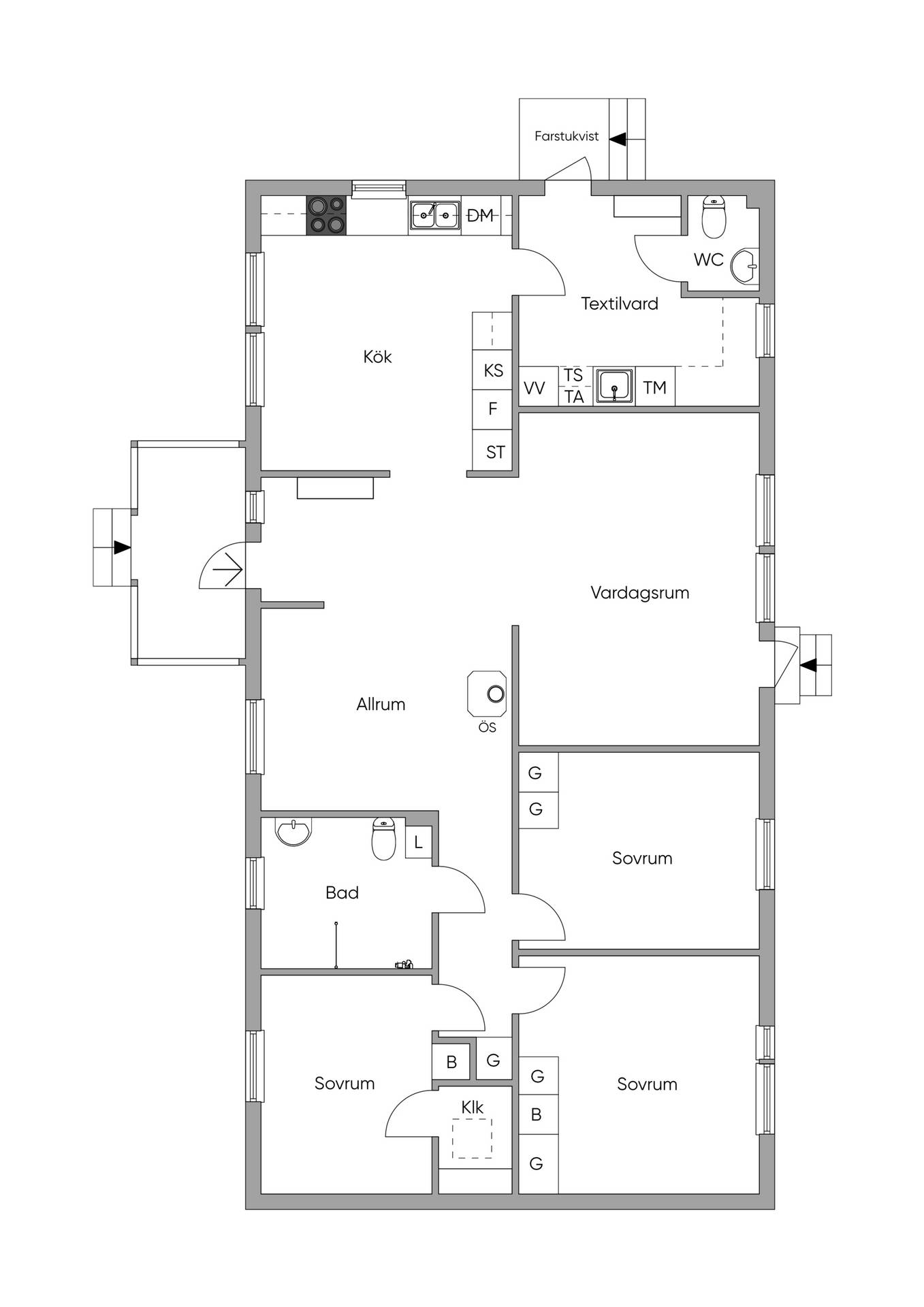 4 rum Villa på Sandgatan 3 Paradiset Borlänge kommun - bild 25