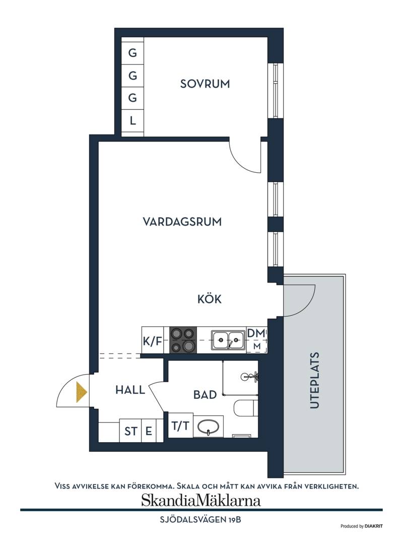 2 rum Lägenhet på Sjödalsvägen 19B Centrala Huddinge Huddinge kommun - bild 19