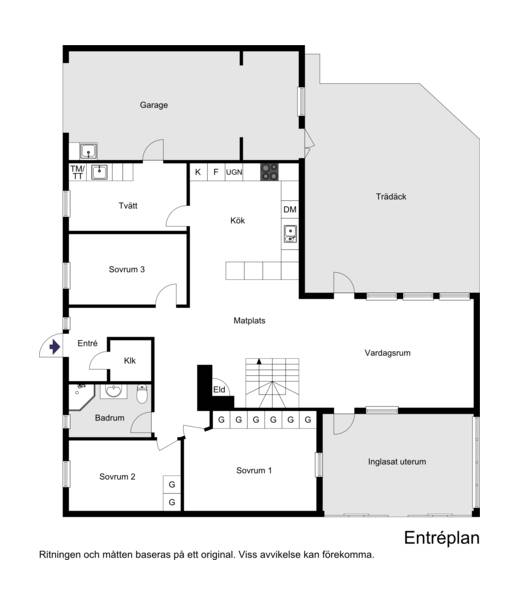 7 rum Villa på Valnötsvägen 6 Brogård Halmstads kommun - bild 38