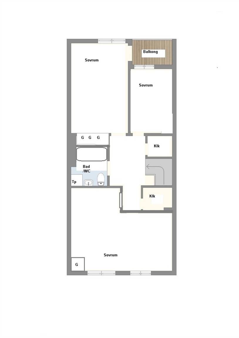 4 rum Par-/kedje-/radhus på Falkvägen 15 A Sörby Gävle kommun - bild 31