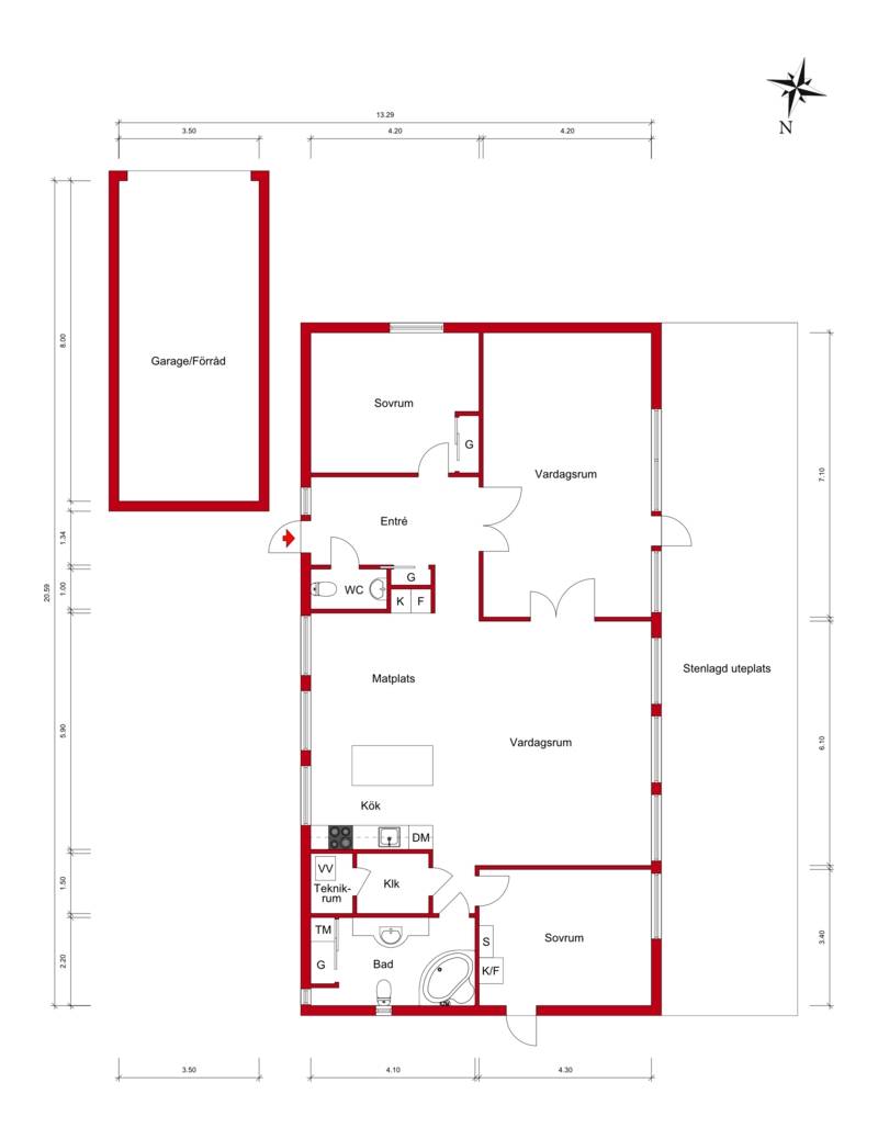 4 rum Villa på Humlegatan 4 Bjuv Bjuvs kommun - bild 26
