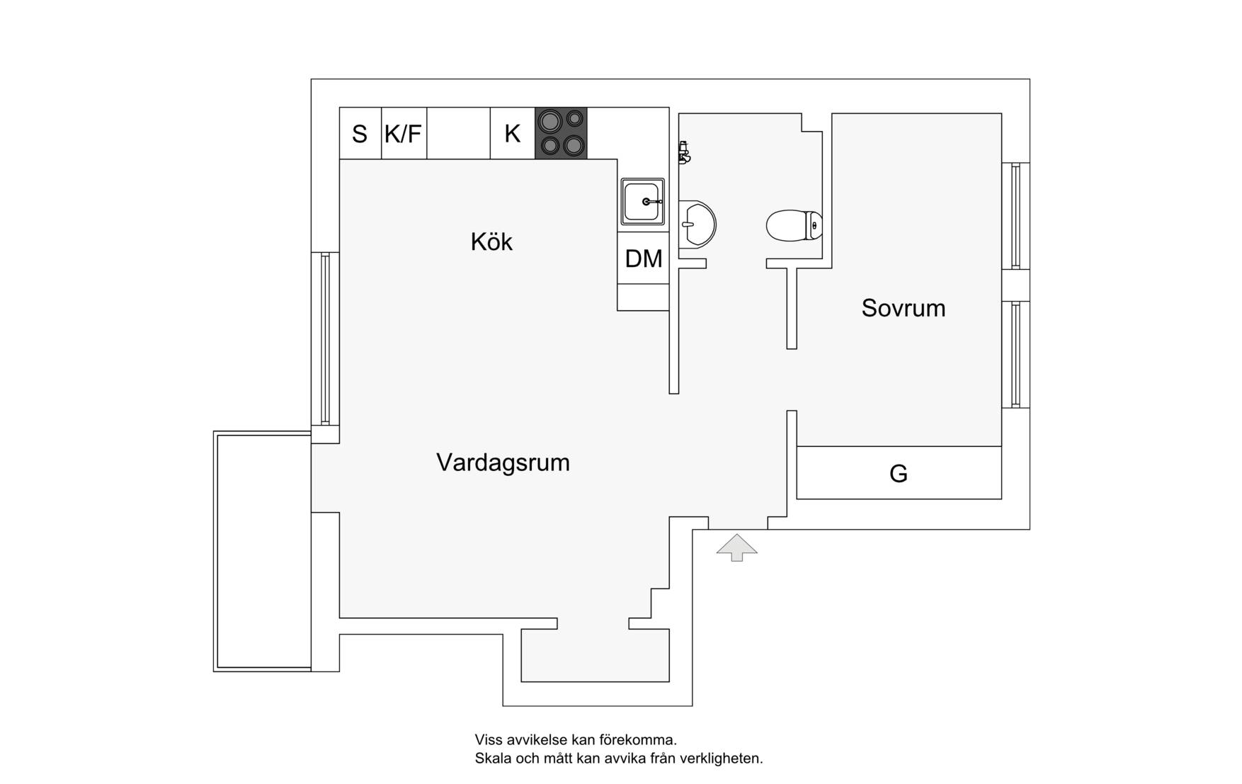 2 rum Lägenhet på Kinnekullevägen 32, 2tr Bromma - Traneberg Stockholms kommun - bild 39