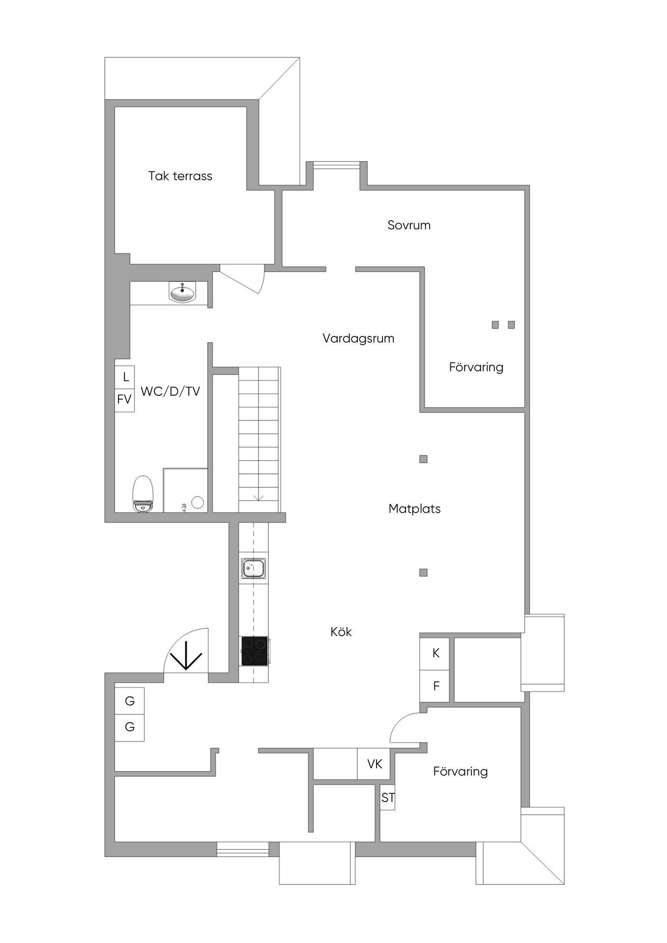 3 rum Lägenhet på Gustav Adolfsgatan 7 Alingsås Alingsås kommun - bild 25