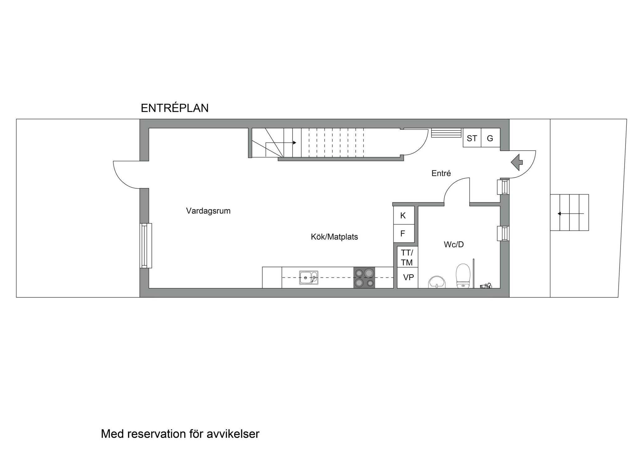 5 rum Radhus på Gyllenstiernas allé 119 Steninge slottsby Sigtuna kommun - bild 48