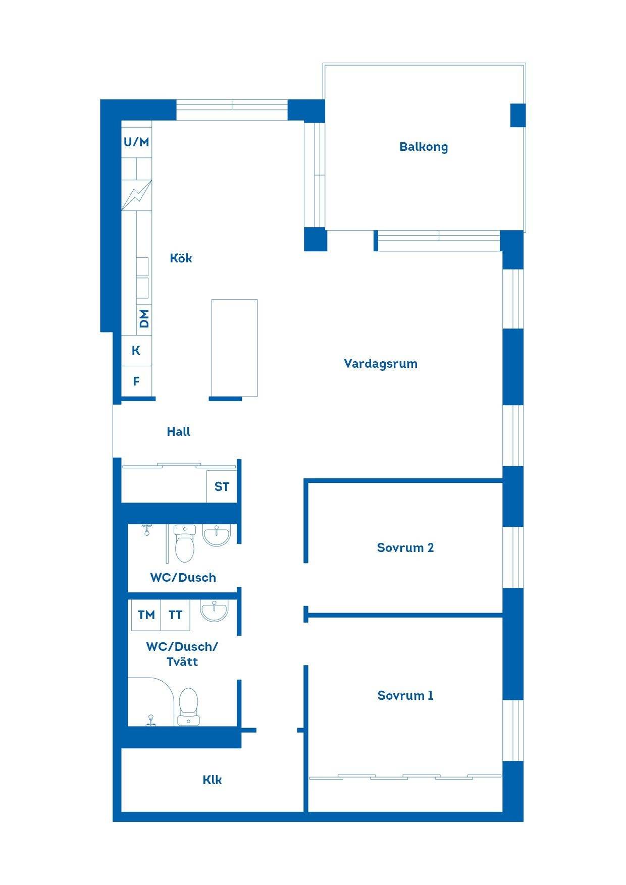 3 rum Lägenhet på Rotegatan 8 Södra Ekkällan Linköpings kommun - bild 27