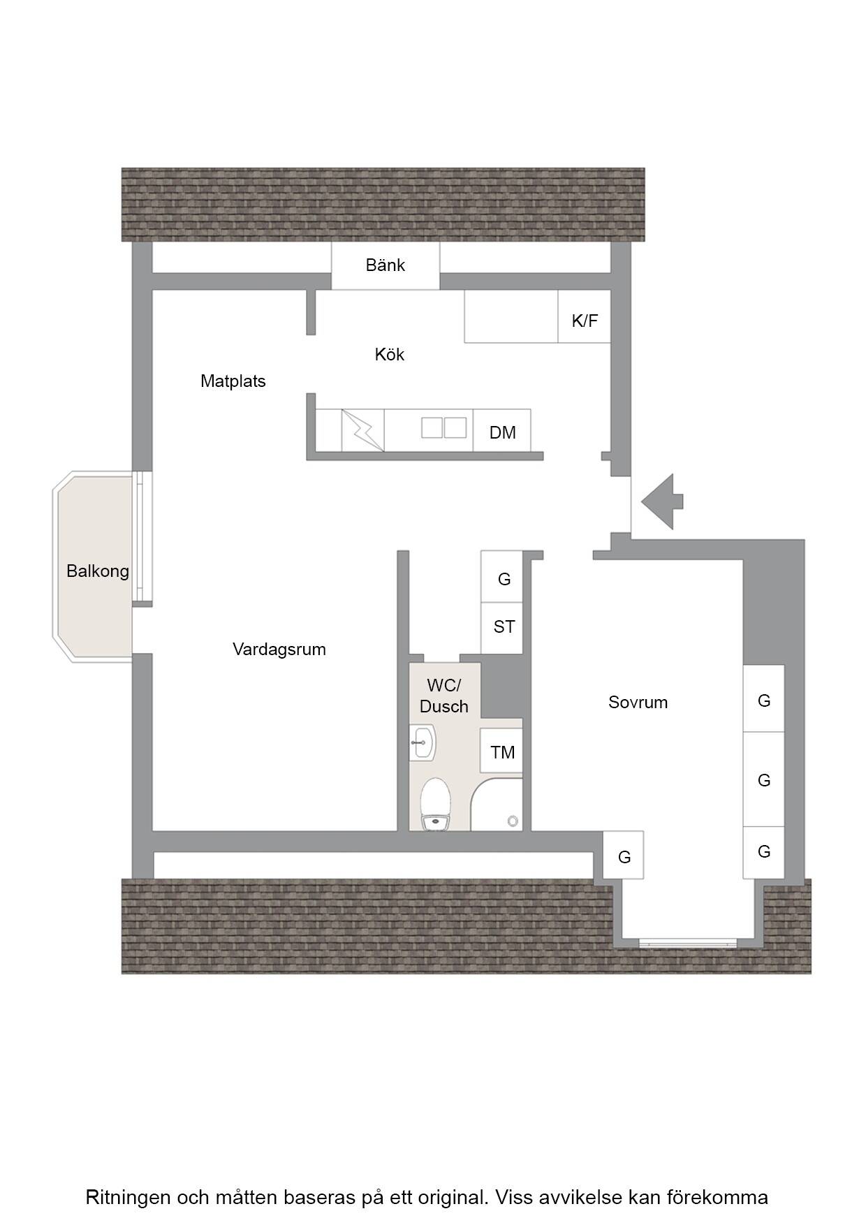 2 rum Lägenhet på Gustav Adolfs gata 30 A Norrmalm Skövde kommun - bild 17