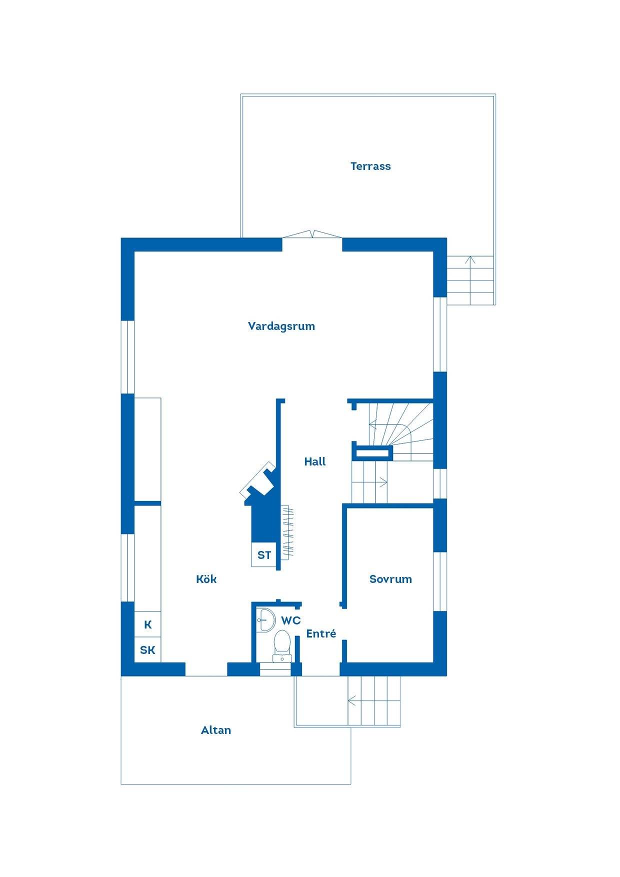 6 rum Villa på Hammargatan 2 Karlshamn Centrum Karlshamns kommun - bild 40