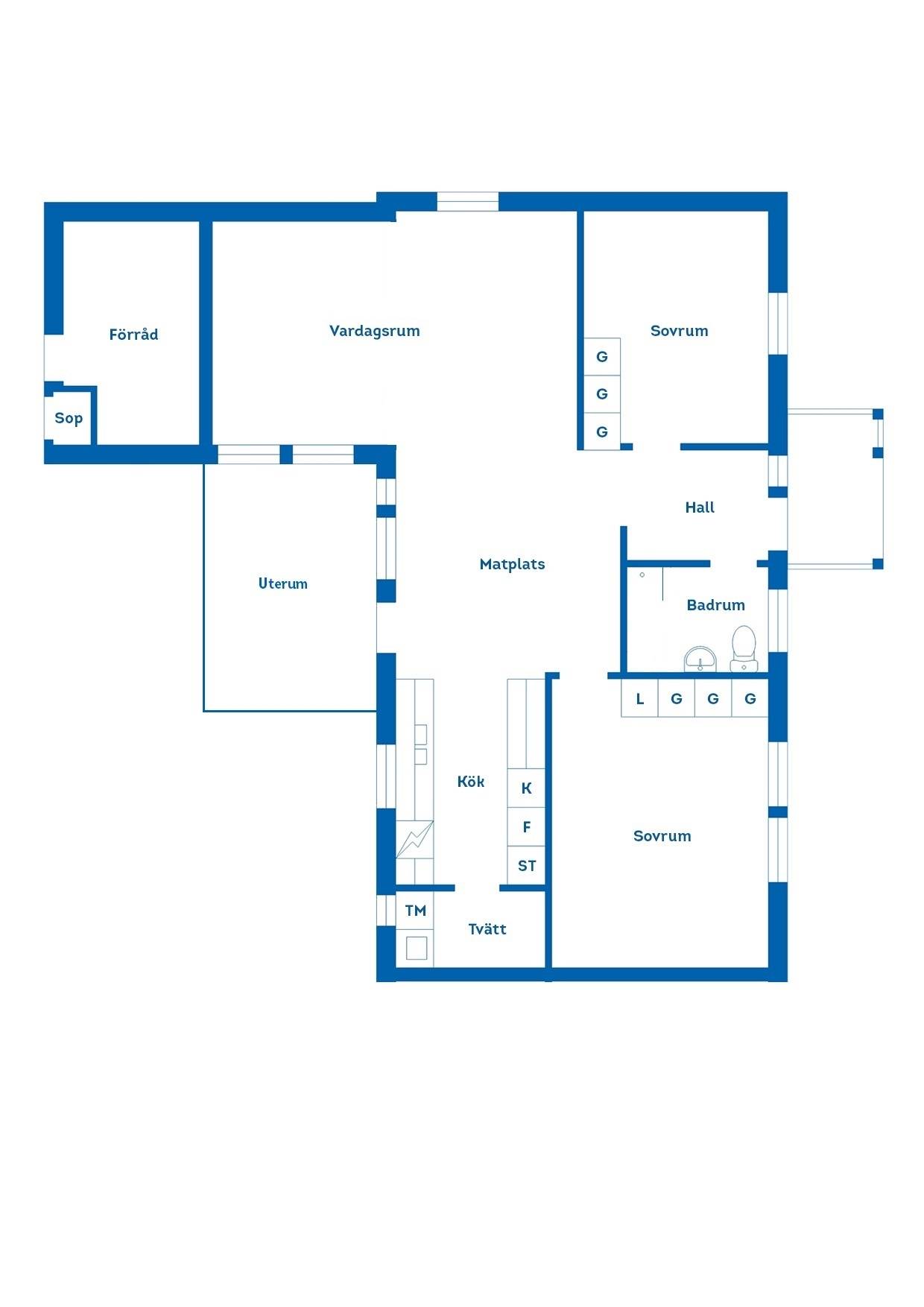 4 rum Lägenhet på Högbygatan 21 Ljungsbro Linköpings kommun - bild 27