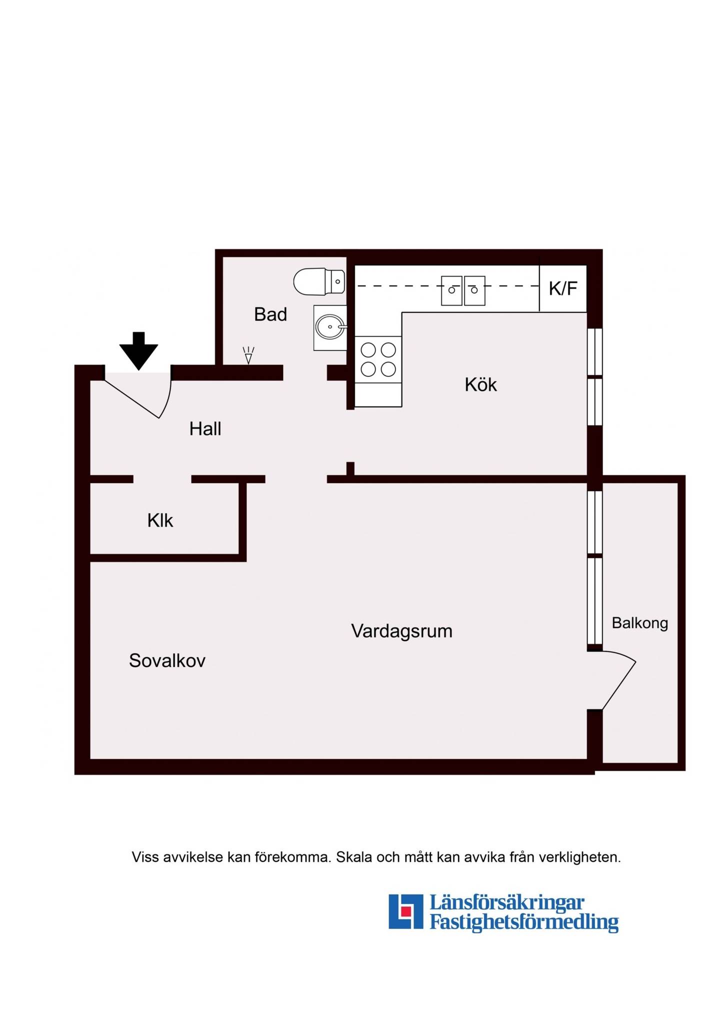 1 rum Lägenhet på Idaborgsgatan 57F Ellstorp Malmö kommun - bild 16