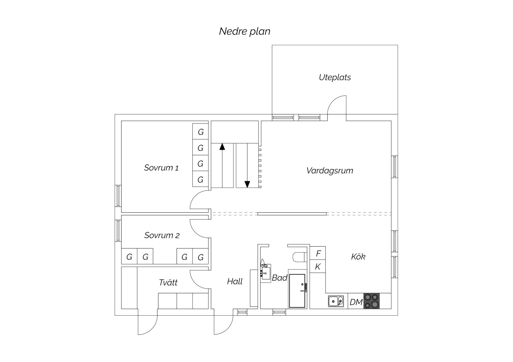 5 rum Villa på Anna Leks väg 11 Mjölnartorpet Karlstads kommun - bild 38