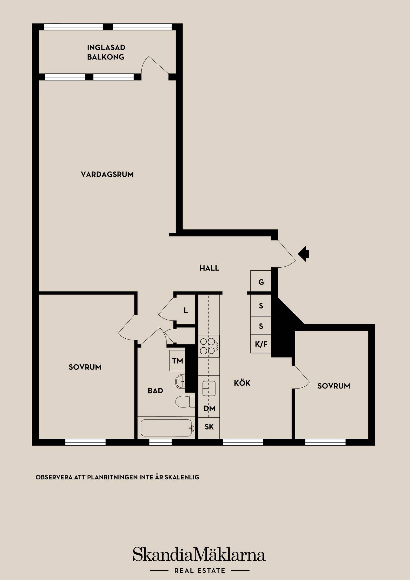 3 rum Lägenhet på Duvkullavägen 42B Duvbo Sundbybergs kommun - bild 28