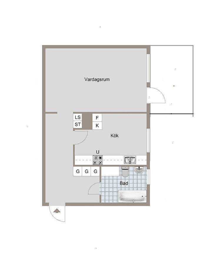 1 rum Lägenhet på Storgården 47 Skäggetorp Linköpings kommun - bild 20