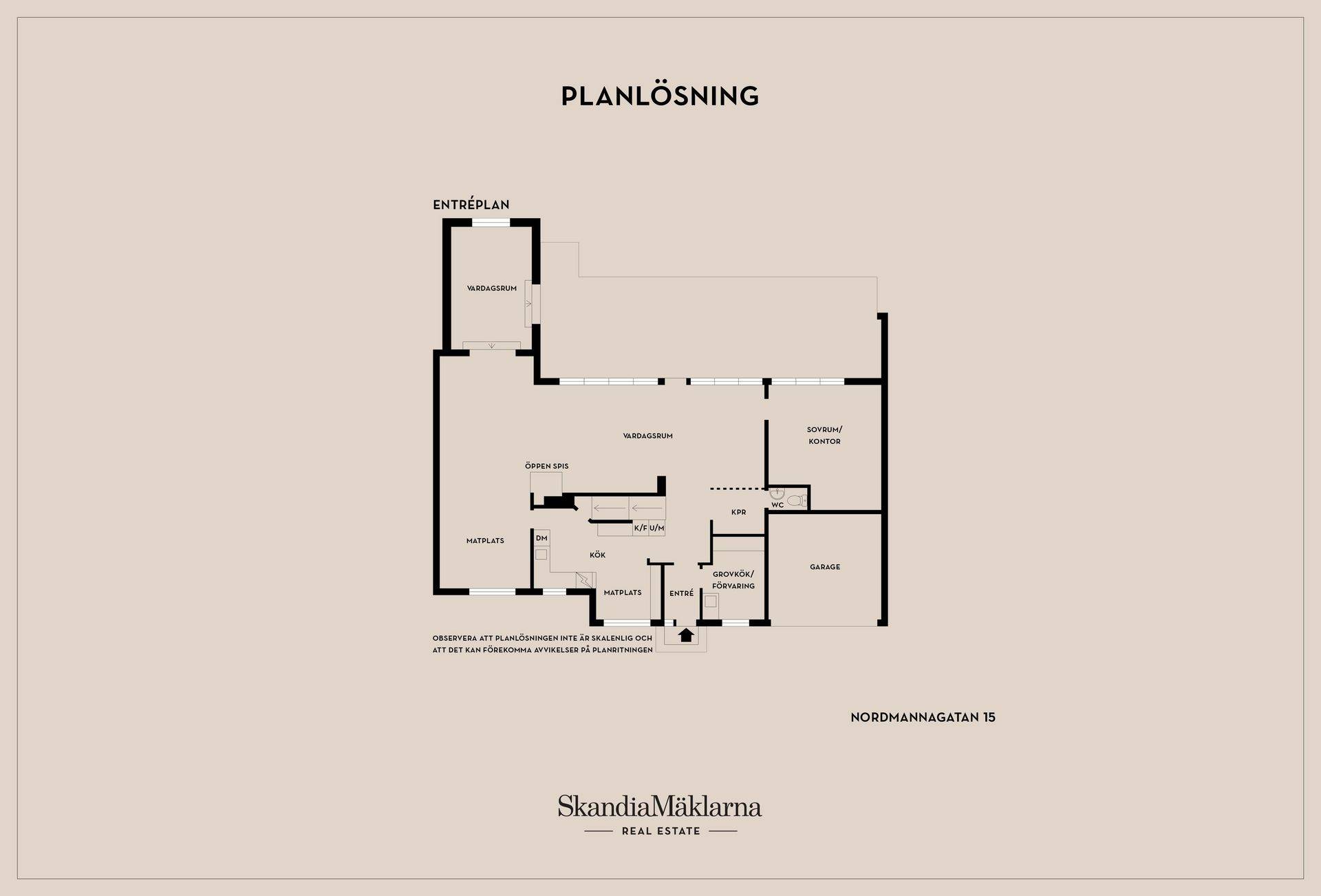 7 rum Villa på Nordmannagatan 15 Bellevue Sjösida Malmö kommun - bild 52