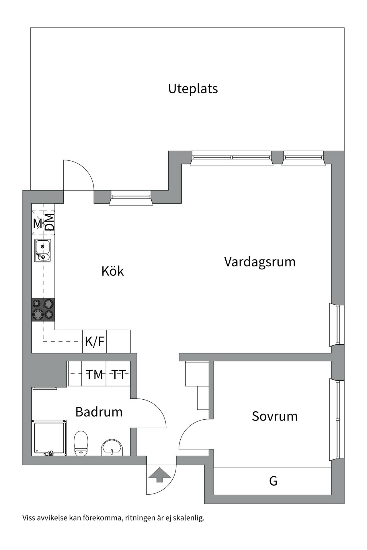 2 rum Lägenhet på Södra vägen 51 Kvarnholmen Nacka kommun - bild 22