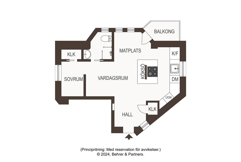 2 rum Lägenhet på Odengatan 24, vån 4.5 Vasastan Stockholms kommun - bild 26