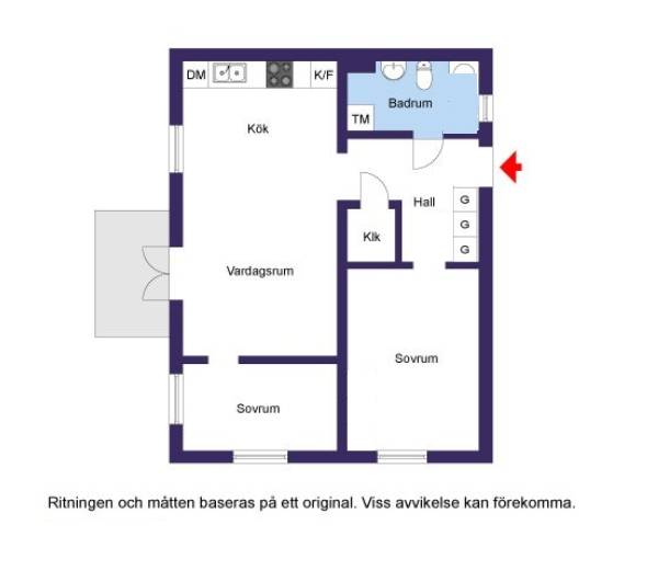 3 rum Lägenhet på Fritzbergsvägen 166E Bällstalund Vallentuna kommun - bild 35