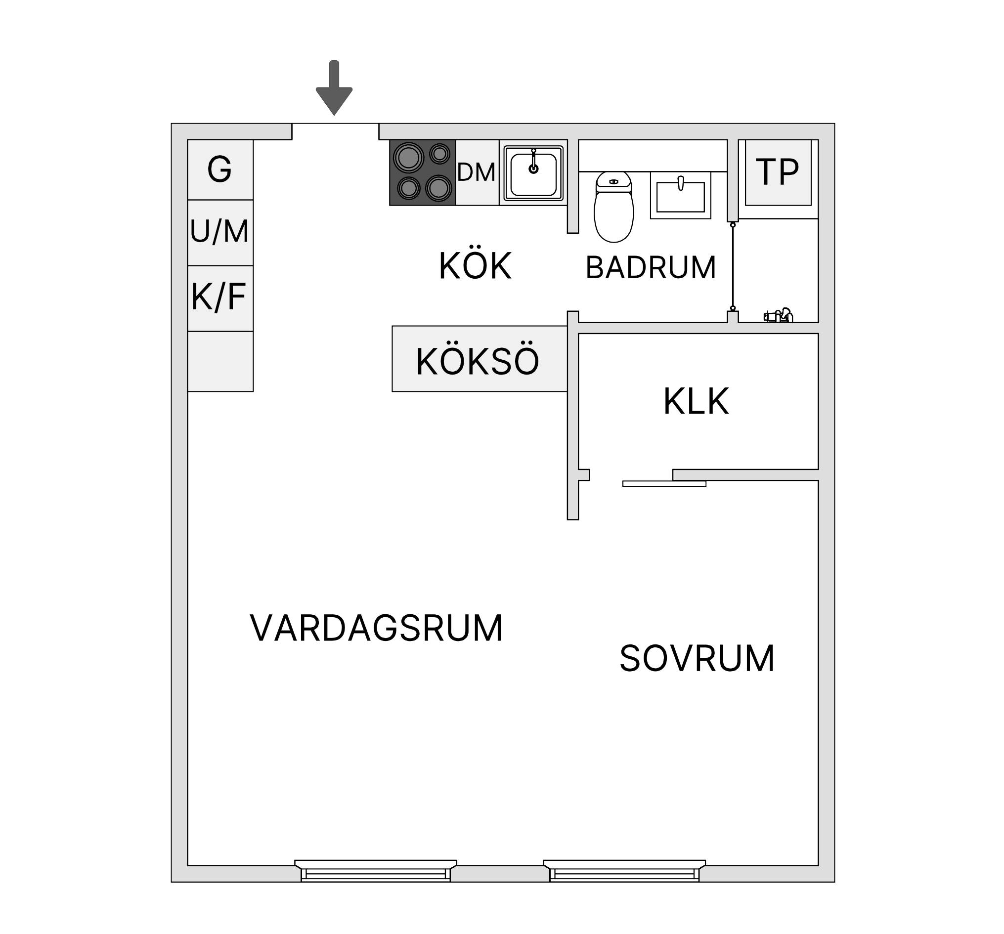 1 rum Lägenhet på Hagagatan 1 Vasastan Odenplan Stockholms kommun - bild 14