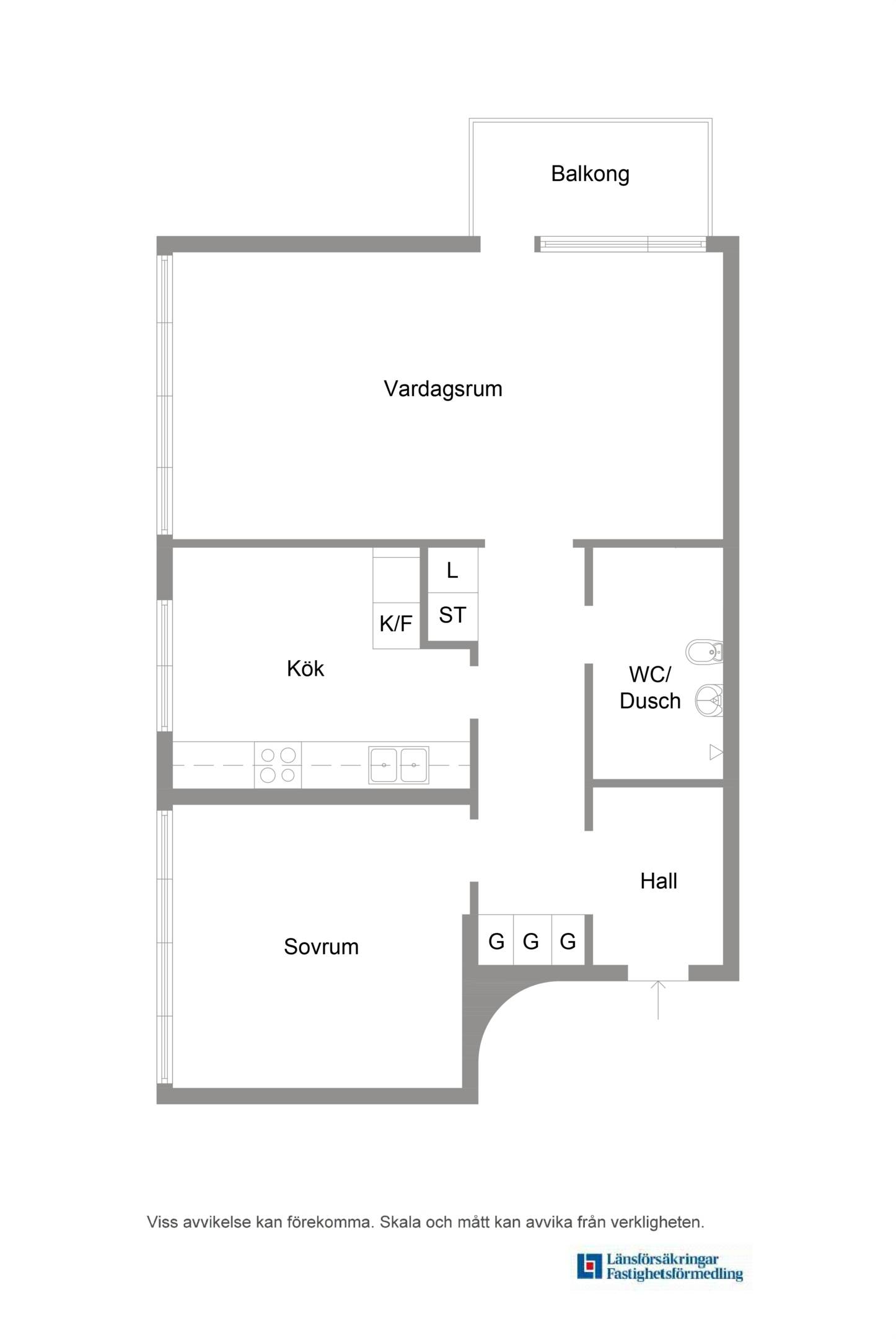 2 rum Lägenhet på Vetterslundsgatan 76 Vetterslund Västerås kommun - bild 25