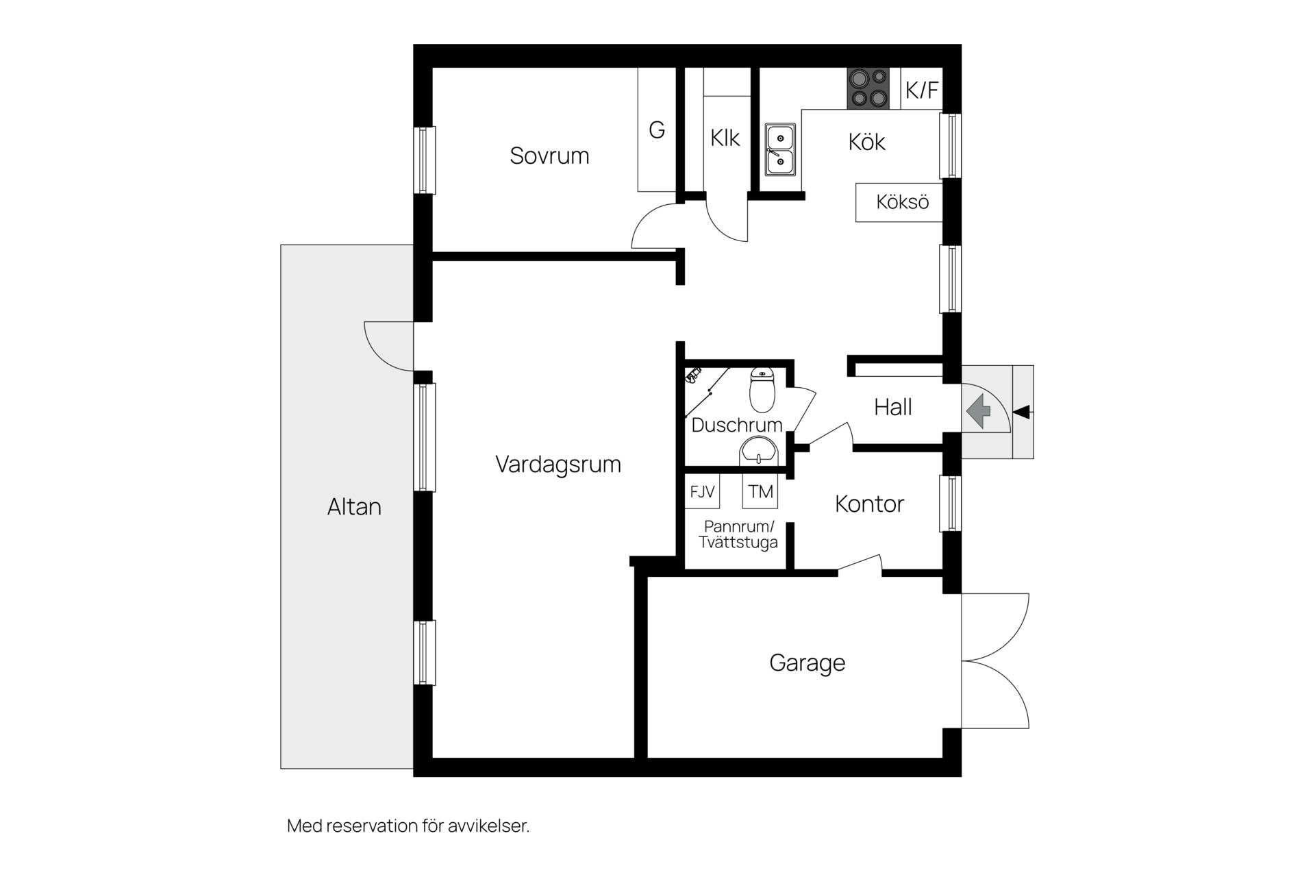 2 rum Radhus på Skiftesvägen 34 Brännan Härnösands kommun - bild 30