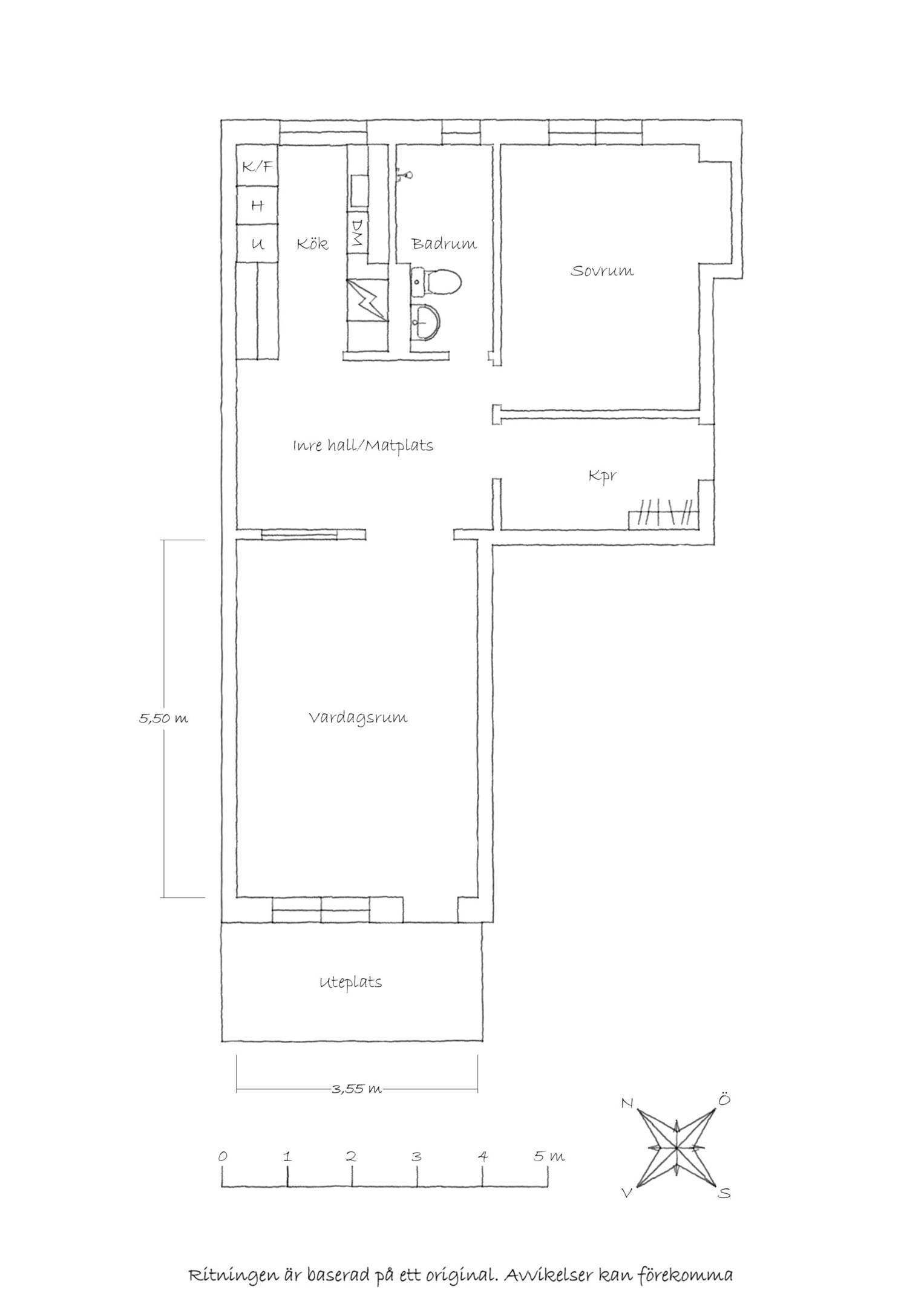 2.5 rum Lägenhet på S:t Olofsgatan 43D Höganäs Uppsala kommun - bild 28