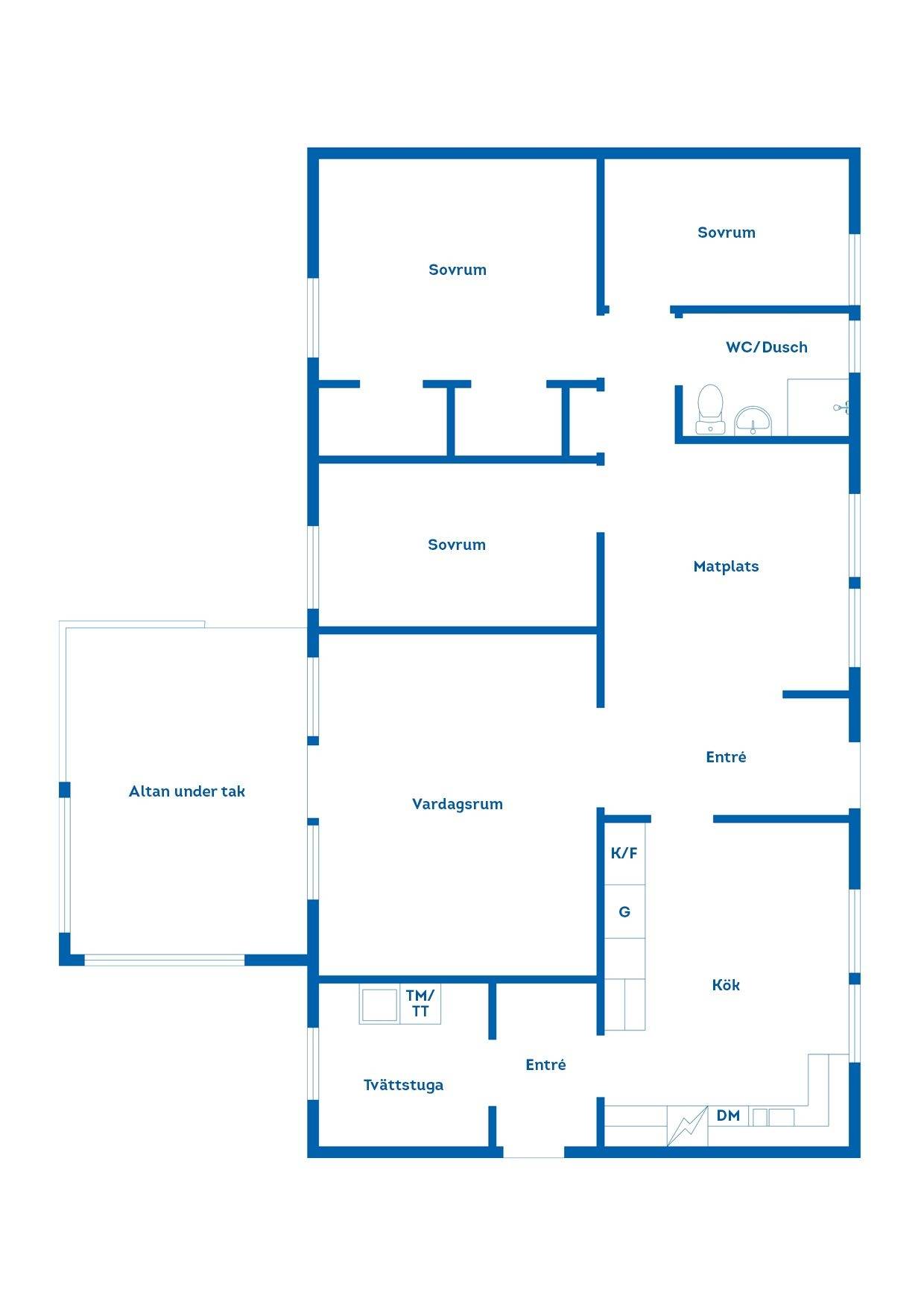 4 rum Villa på Dammängsvägen 6 NORRBO Ludvika kommun - bild 49