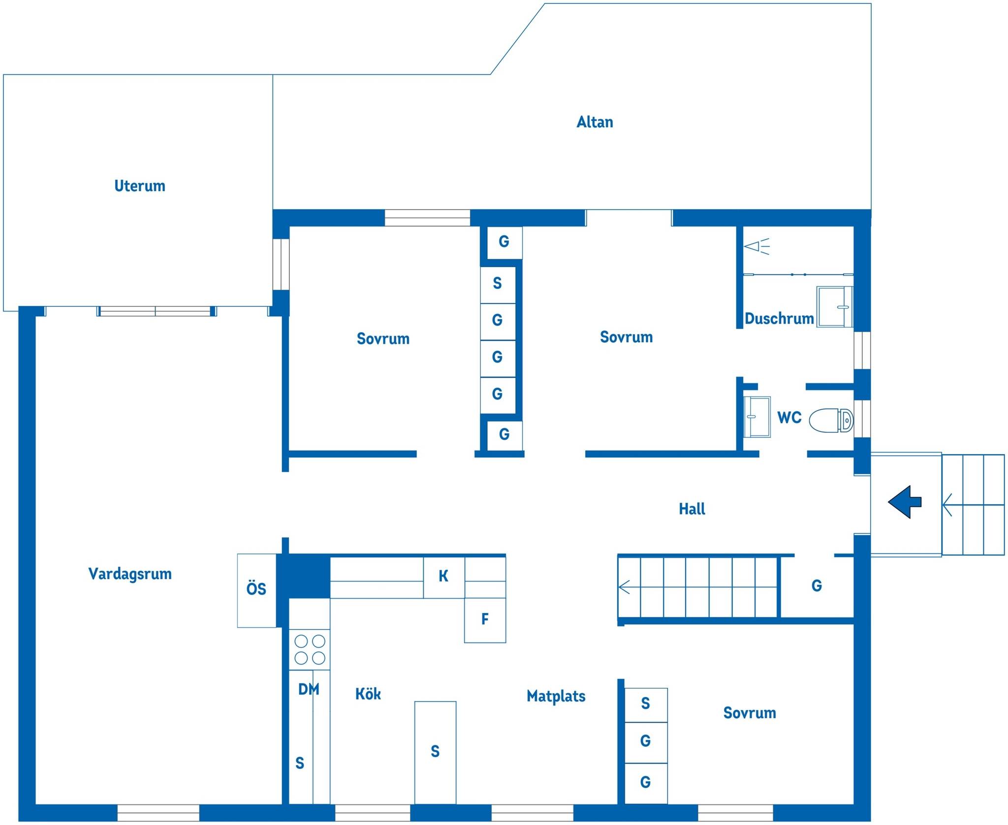 4 rum Villa på Prins Wilhelms väg 24 Nybble Flens kommun - bild 41
