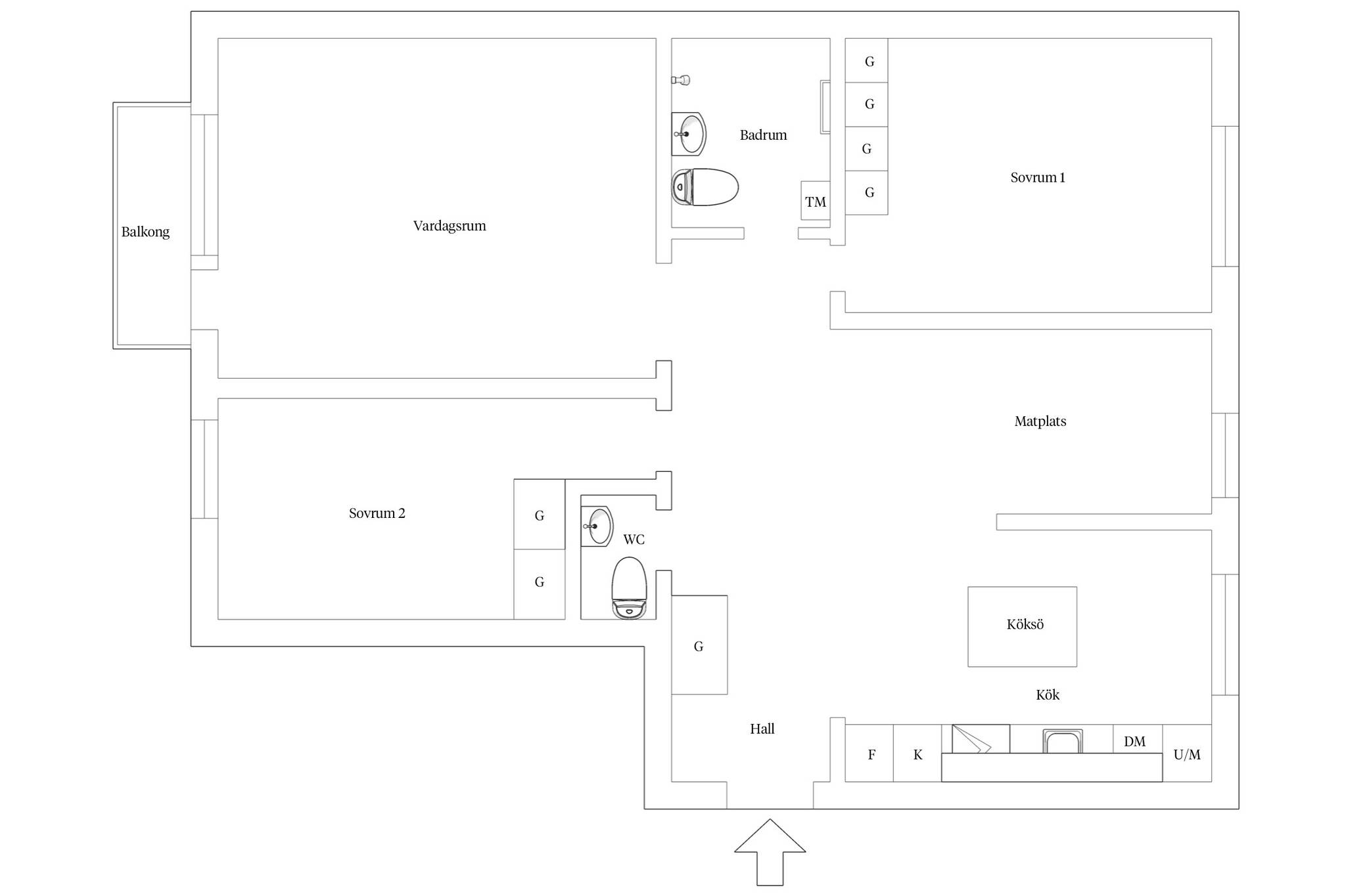 4 rum Lägenhet på Kungsgatan 17 Borås - Centrum Borås kommun - bild 16