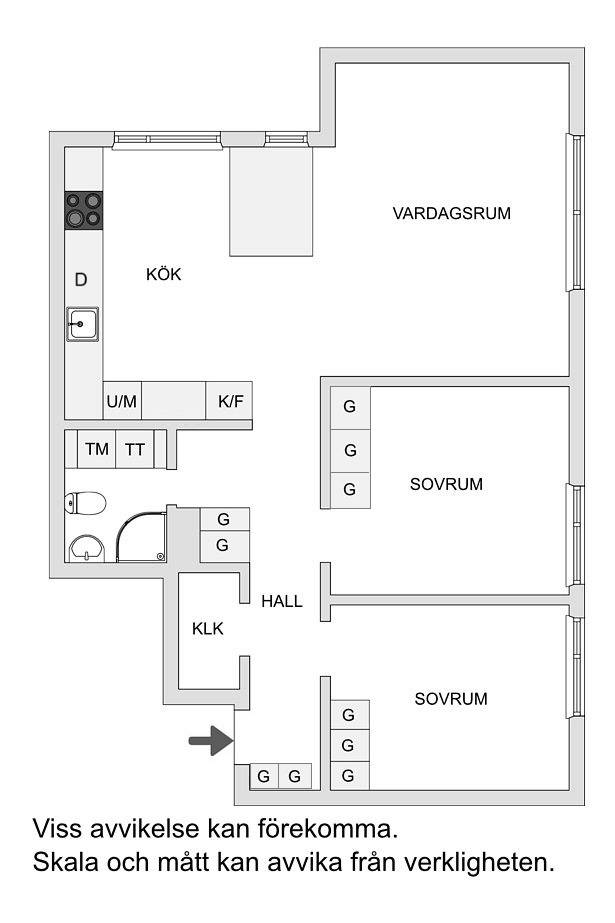 3 rum Lägenhet på Larsbodavägen 72 Farsta Stockholms kommun - bild 4