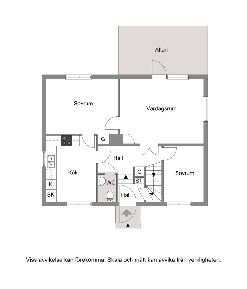 5 rum Villa på Skräddarevägen 15 Horred Marks kommun - bild 17