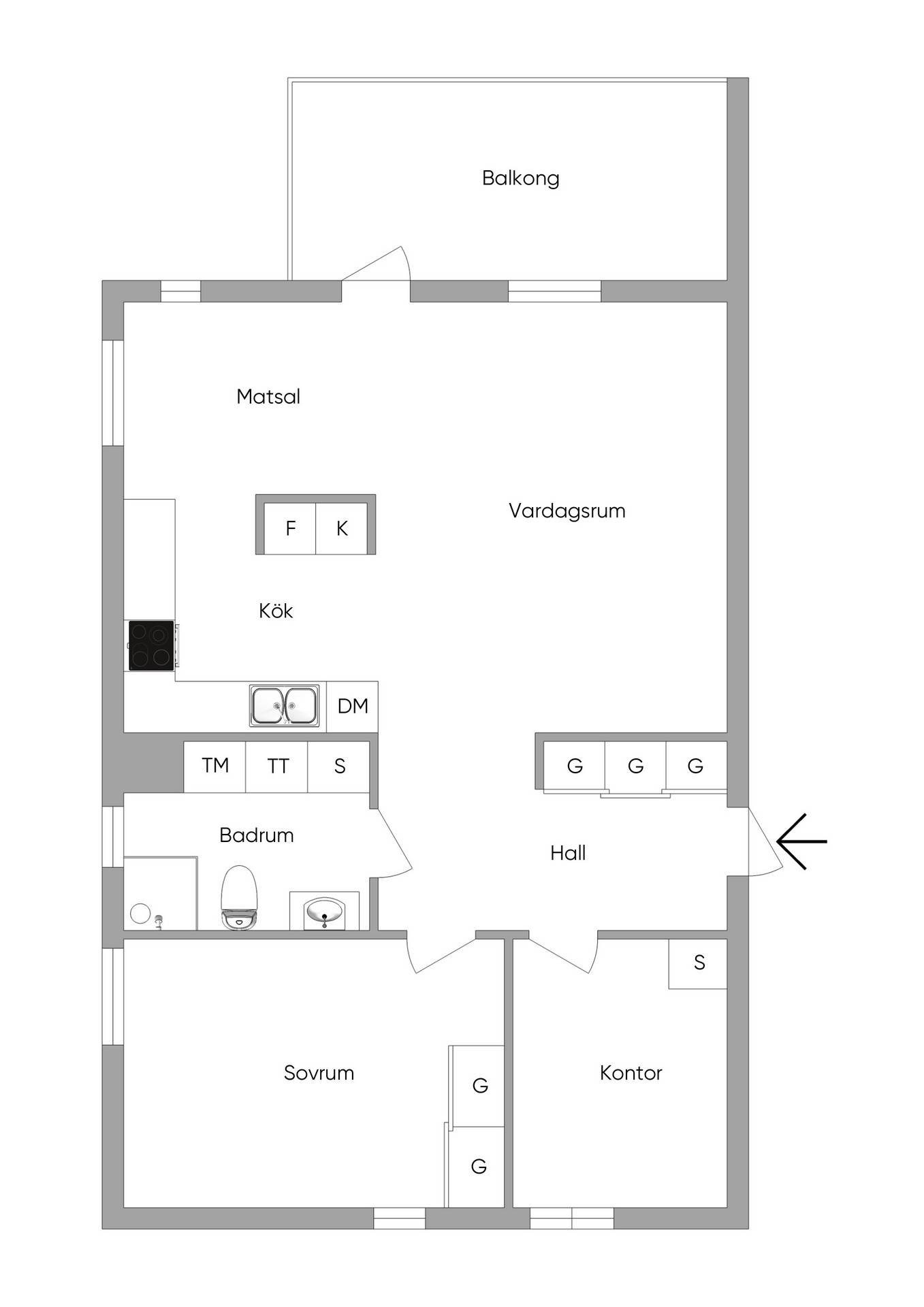 3 rum Lägenhet på Ingaredsgatan 29 Alingsås Alingsås kommun - bild 16