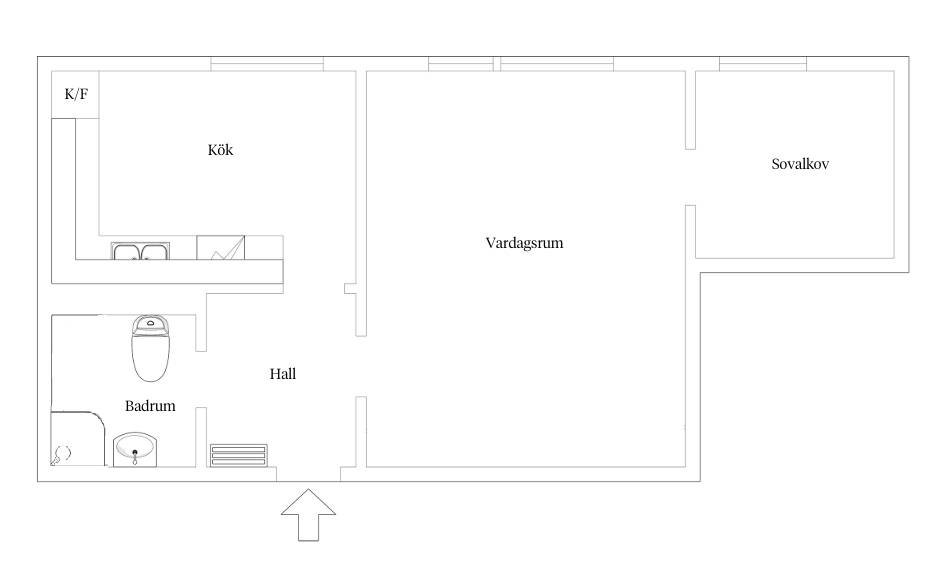 1 rum Lägenhet på Olshammarsgatan 4 Hisings Backa Göteborgs kommun - bild 14