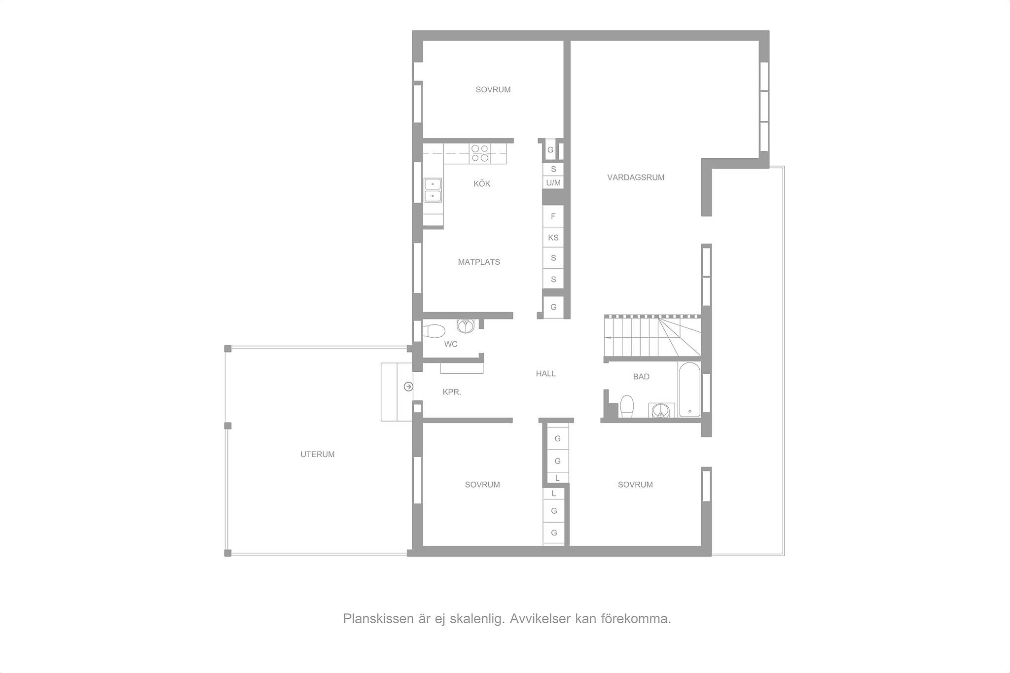 151 m² Villa på Kvinnebyvägen 109 Hjulsbro Linköpings kommun - bild 28