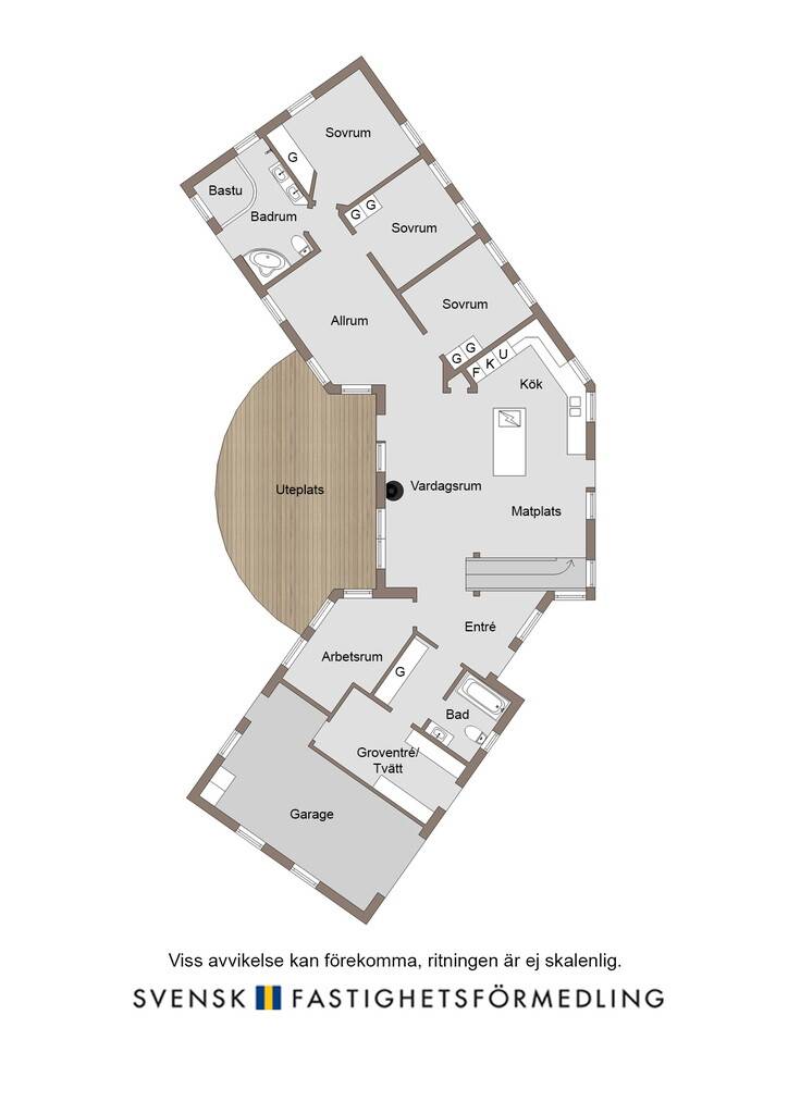 6 rum Villa på Almas väg 2 Lillkyrka Örebro kommun - bild 35