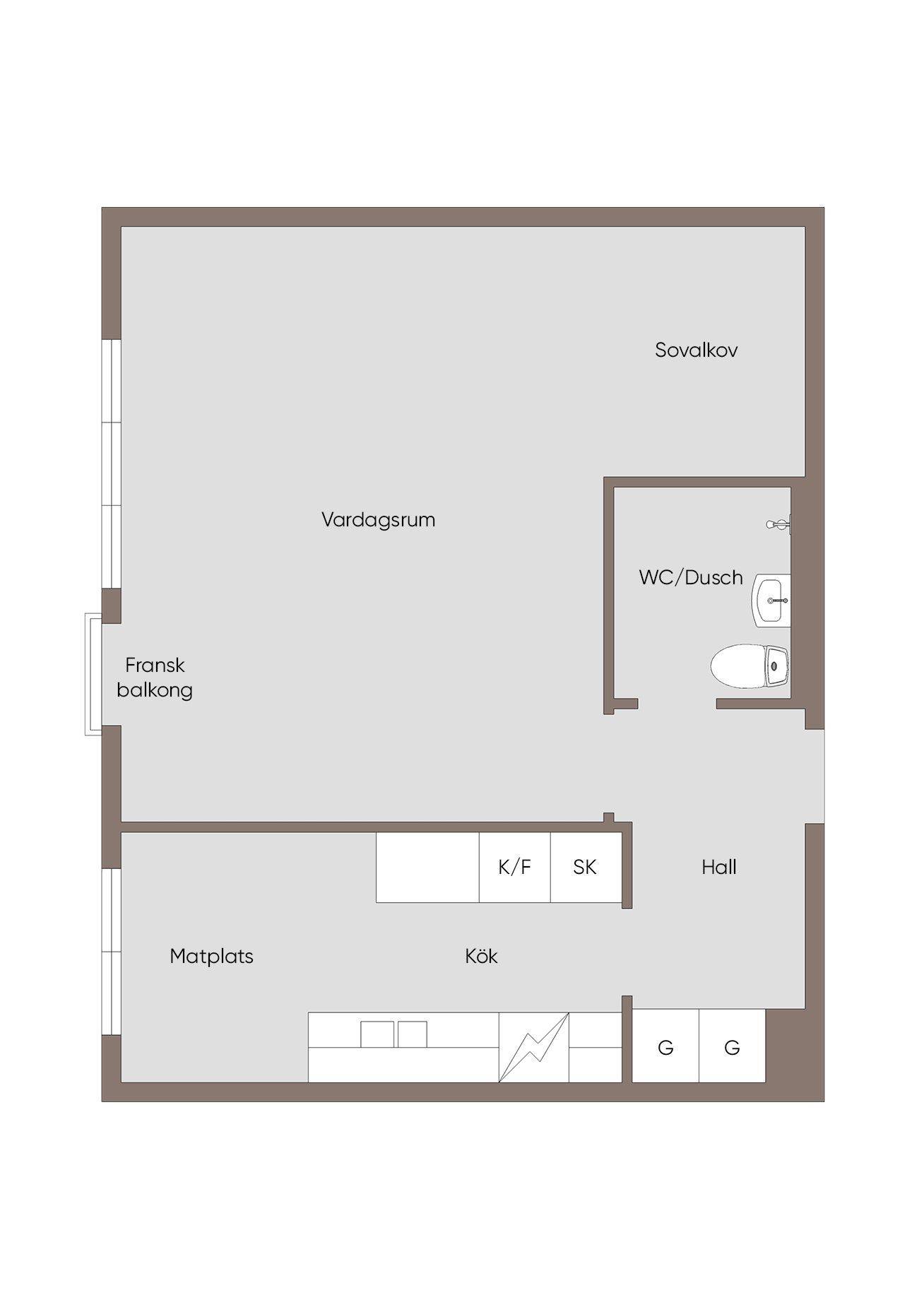 1 rum Lägenhet på Engelbrektsgatan 62B Centralt Öster Örebro kommun - bild 23