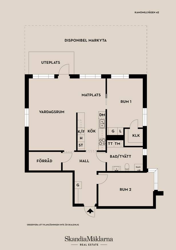 3 rum Lägenhet på Kamomillvägen 42 Hildedal Göteborgs kommun - bild 39