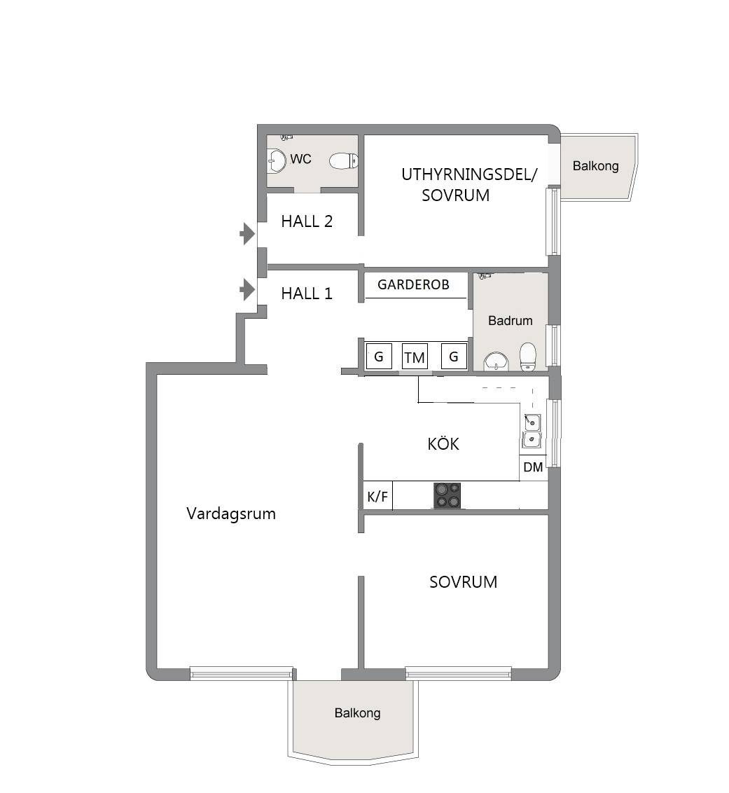 3 rum Lägenhet på Jämtlandsgatan 154 Vällingby Centrum Stockholms kommun - bild 29