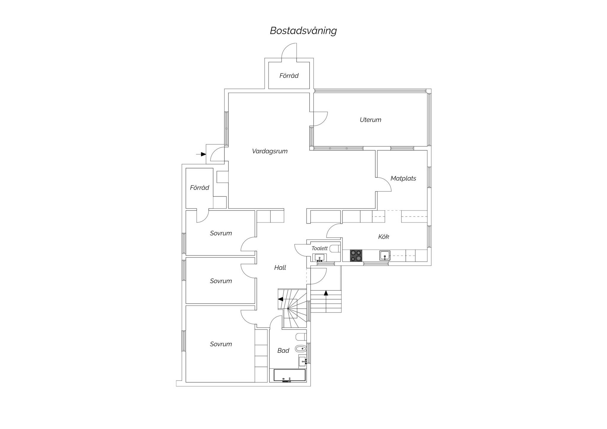 5 rum Villa på Blåsippevägen 8 Hästhagen Lerums kommun - bild 59