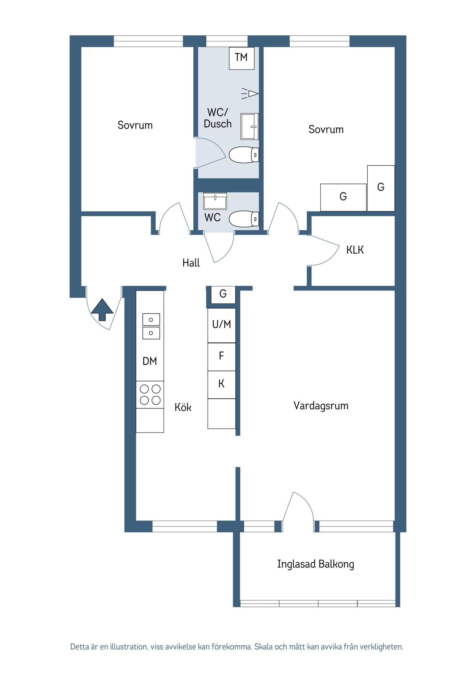 3 rum Lägenhet på Gransikagatan 4B Norrmalm Skövde kommun - bild 30