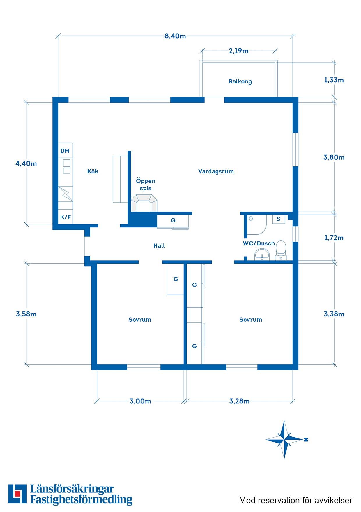3 rum Lägenhet på Brännaregatan 4B Bergsätter Motala kommun - bild 21