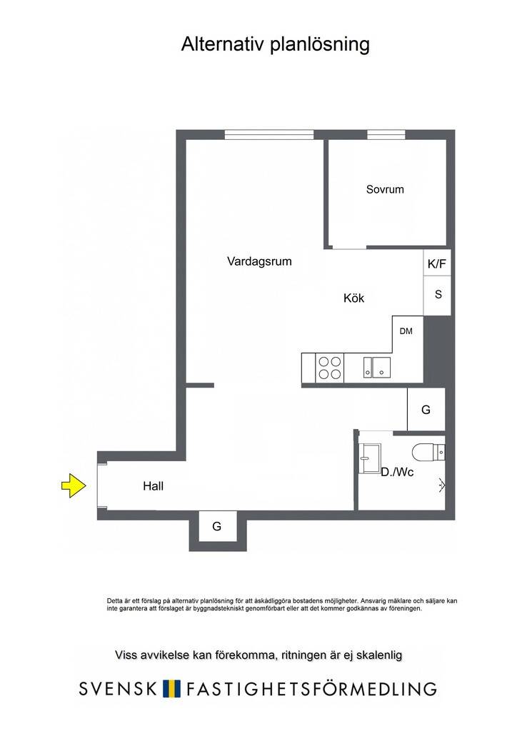 1.5 rum Lägenhet på Rålambsvägen 48, 3tr Kungsholmen - Fredhäll Stockholms kommun - bild 26