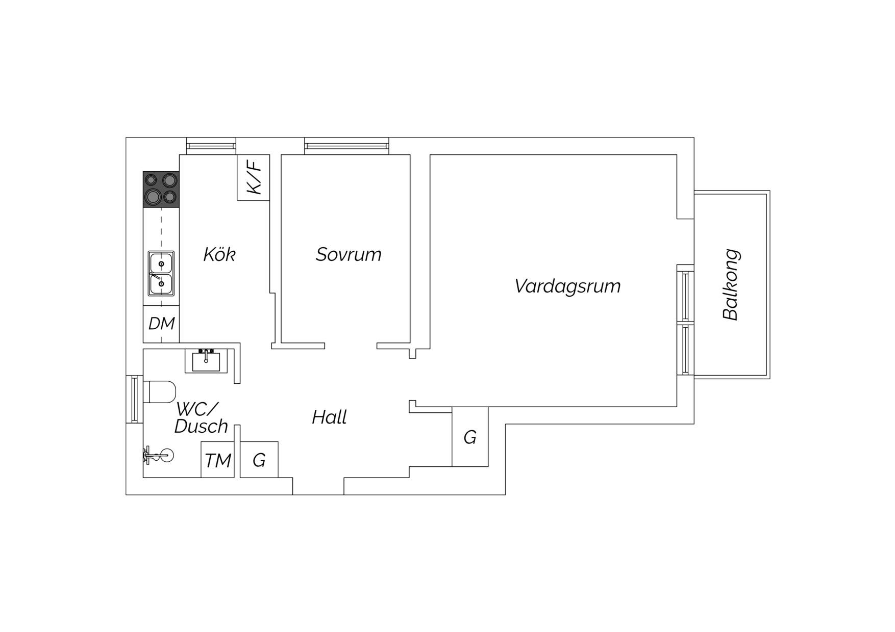2 rum Lägenhet på Tombolavägen 16 Västberga/Telefonplan Stockholms kommun - bild 42