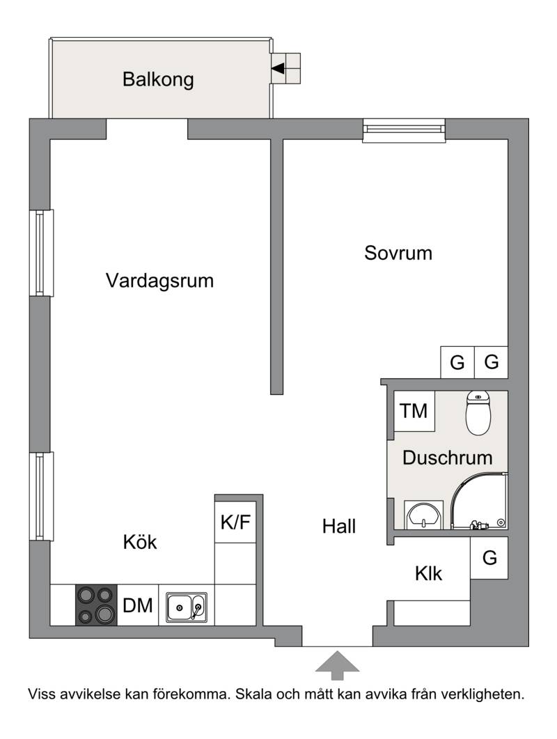 2 rum Lägenhet på Norrbodavägen 11, bv Kungsängen - Norrboda Upplands-Bro kommun - bild 11