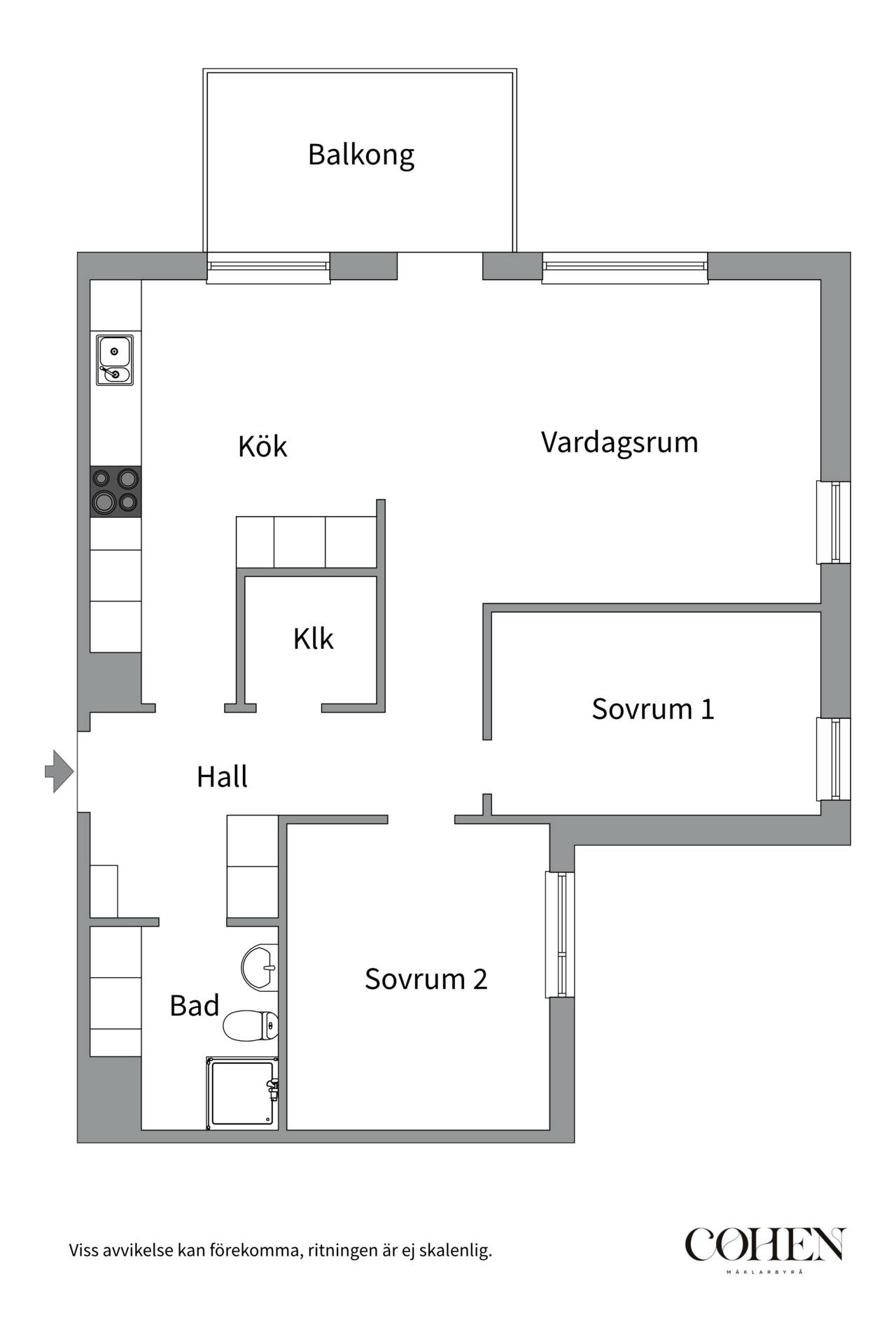 3 rum Lägenhet på Gimogatan 6C Stabby/Luthagen Uppsala kommun - bild 19