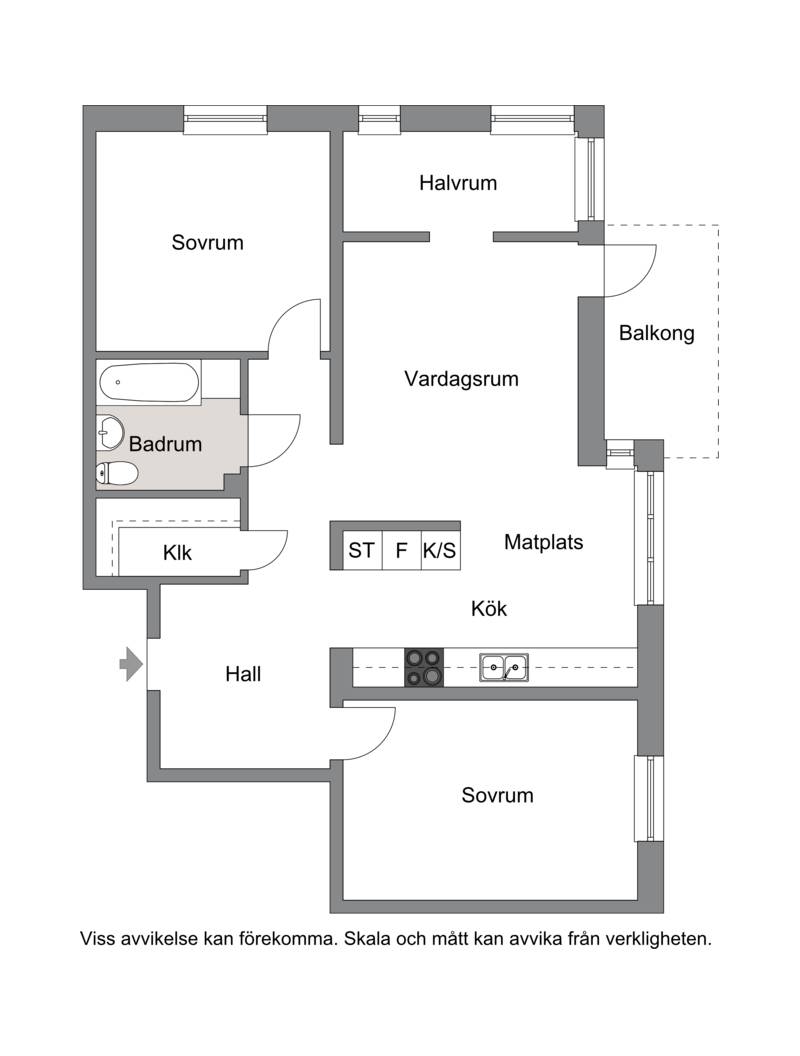 3 rum Lägenhet på Västgötaresan 8 Sävja Uppsala kommun - bild 28
